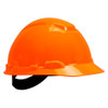 3M Hard Hat H-707P - Bright Orange 4-Point Pinlock Suspension - 20 EA/Case