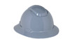 3M Full Brim Hard Hat H-808R - Gray 4-Point Ratchet Suspension - 20 EA/Case