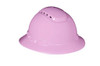 3M Full Brim Hard Hat H-813V-UV - Pink - 4-Point Ratchet Suspension - Vented - with Uvicator - 20 EA/Case