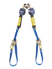 3M DBI-SALA Nano-Lok Tie-Back Twin-Leg Personal Self-Retracting Lifeline - Web - 9 ft - 3101374