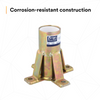 3M DBI-SALA Confined Space Floor Mount Sleeve Davit Base - 8516190