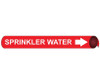Pipemarker Precoiled - Sprinkler Water W/R - Fits 3/4"-1" Pipe - A4096
