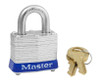 Padlock Laminated Blue 3/4" Shackle