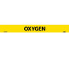 Pipemarker - PS Vinyl - Oxygen - 1X9 1/2" Cap Height - C1186G