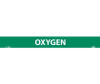 Pipemarker - PS Vinyl - Oxygen - 1X9 1/2" Cap Height - C1186G
