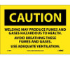 Caution Welding May Produce Fumes And Gases. . . 7X10 Ps Vinyl