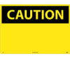 Caution: (Header Only) - 20X28 - .040 Alum - C1AD