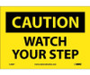 Caution: Watch Your Step - 7X10 - PS Vinyl - C203P