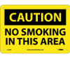 Caution: No Smoking In This Area - 7X10 - Rigid Plastic - C213R