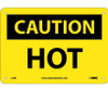 Caution: Hot - 7X10 - Rigid Plastic - C35R