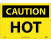 Caution: Hot - 10X14 - Rigid Plastic - C35RB