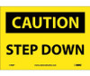 Caution: Step Down - 7X10 - PS Vinyl - C400P