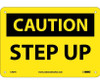 Caution: Step Up - 7X10 - Rigid Plastic - C401R