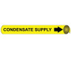 Pipemarker Precoiled - Condesate Supply B/Y - Fits 2 1/2"-3 1/4" Pipe - C4027