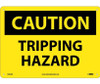 Caution Tripping Hazard 10X14 .040 Alum