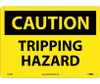 Caution: Tripping Hazard - 10X14 - Rigid Plastic - C404RB