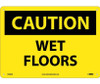 Caution: Wet Floors - 10X14 - .040 Alum - C408AB