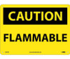 Caution: Flammable - 10X14 - Rigid Plastic - C491RB