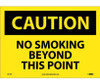 Caution: No Smoking Beyond This Point - 10X14 - PS Vinyl - C51PB