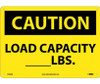 Caution: Load Capacity__Lbs. - 10X14 - .040 Alum - C546AB