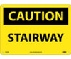 Caution: Stairway - 10X14 - .040 Alum - C609AB