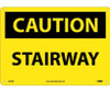 Caution: Stairway - 10X14 - Rigid Plastic - C609RB
