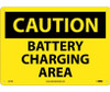 Caution: Battery Charging Area - 10X14 - .040 Alum - C97AB
