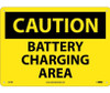 Caution: Battery Charging Area - 10X14 - Rigid Plastic - C97RB