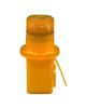 Flashing Cone Light - 4 In. Diameter - Color Amber - 120 To 150 Flashes Per Minute - Incandescent - 6V Battery - CLF01