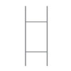 30" X 10" Stake For Use With 4Mm Corrugated Plastic Signs 9 Gauge Steel  7 1/2" Prongs