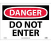 Danger Do Not Enter 10X14 Ps Vinyl