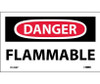 Danger: Flammable - 3X5 - PS Vinyl - Pack of 5 - D126AP