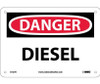 Danger: Diesel - 7X10 - Rigid Plastic - D127R