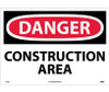Danger: Construction Area - 14X20 - PS Vinyl - D132PC