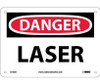 Danger: Laser - 7X10 - .040 Alum - D136A