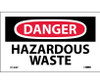Danger: Hazardous Waste - 3X5 - PS Vinyl - Pack of 5 - D140AP