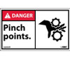 Danger: Pinch Points - 3X5 - PS Vinyl - Pack of 5 - DGA54AP