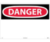 Danger: (Header Only) - 20X28 - .040 Alum - D1AD