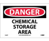 Danger: Chemical Storage Area - 7X10 - PS Vinyl - D239P