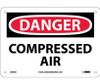 Danger: Compressed Air - 7X10 - .040 Alum - D243A