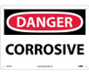Danger: Corrosive - 10X14 - .040 Alum - D251AB