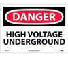 Danger: High Voltage Underground - 10X14 - PS Vinyl - D291PB