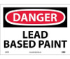 Danger: Lead Based Paint - 10X14 - PS Vinyl - D299PB