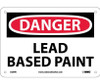 Danger: Lead Based Paint - 7X10 - Rigid Plastic - D299R