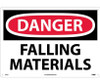 Danger: Falling Materials - 14X20 - .040 Alum - D37AC