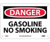 Danger: Gasoline No Smoking - 7X10 - .040 Alum - D388A