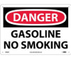 Danger: Gasoline No Smoking - 10X14 - .040 Alum - D388AB