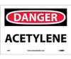 Danger: Acetylene - 7X10 - PS Vinyl - D3P