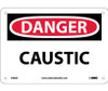 Danger: Caustic - 7X10 - Rigid Plastic - D403R
