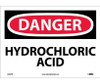 Danger: Hydrochloric Acid - 10X14 - PS Vinyl - D446PB